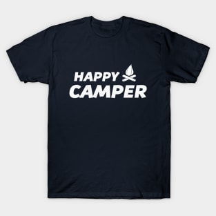 Happy Camper Outdoors T-Shirt T-Shirt
